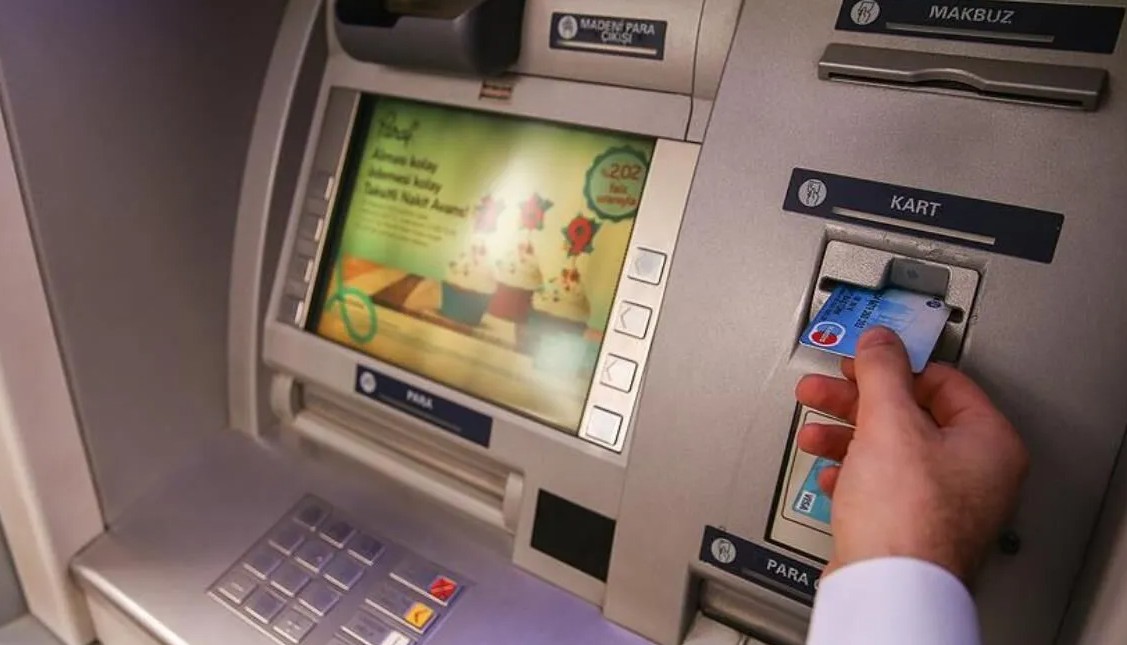 atm den para çekimi