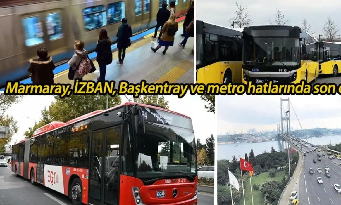Kurban Bayramı'nda Toplu Taşıma Ücretsiz mi? Marmaray, İZBAN, Başkentray ve Metro Hatlarında Son Durum