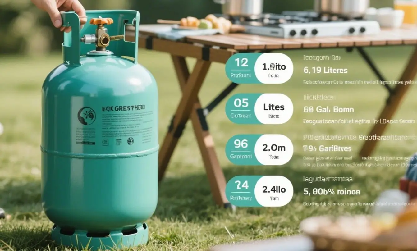 Gaz Tüpü Kaç Litre? 12 KG lık Mutfak Tüpü Kaç Litre, Piknik ve Sanayi Tüpleri Kapasite Rehberi