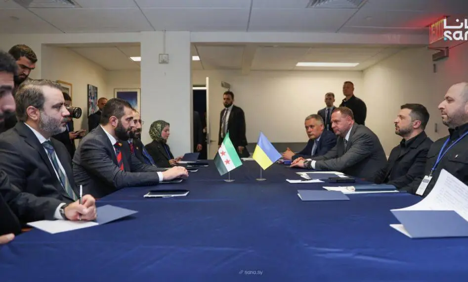 Ahmed Şara ve Zelenski, ABD'de bir araya geldi
