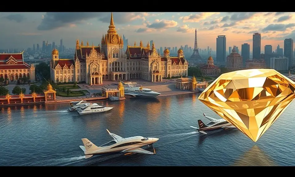 Tayland Kralı'nın ultra lüks hayatı dudak uçuklattı!
