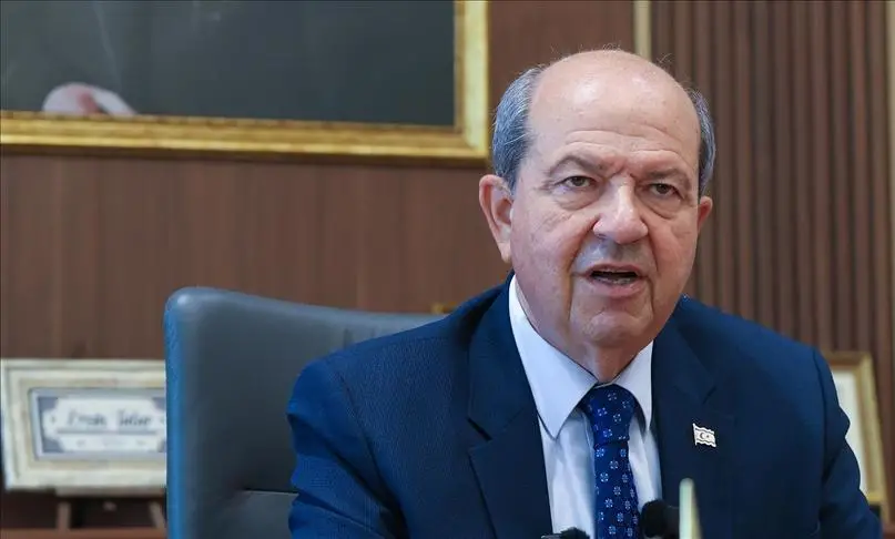 KKTC Cumhurbaşkanı Ersin Tatar'dan şok açıklama: 'Rumların bir oyunu'