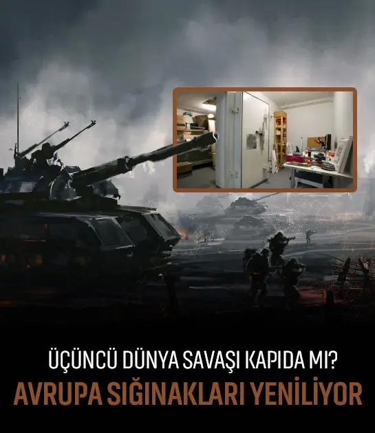 Üçüncü dünya savaşı kapıda mı? Avrupa sığınakları yeniliyor