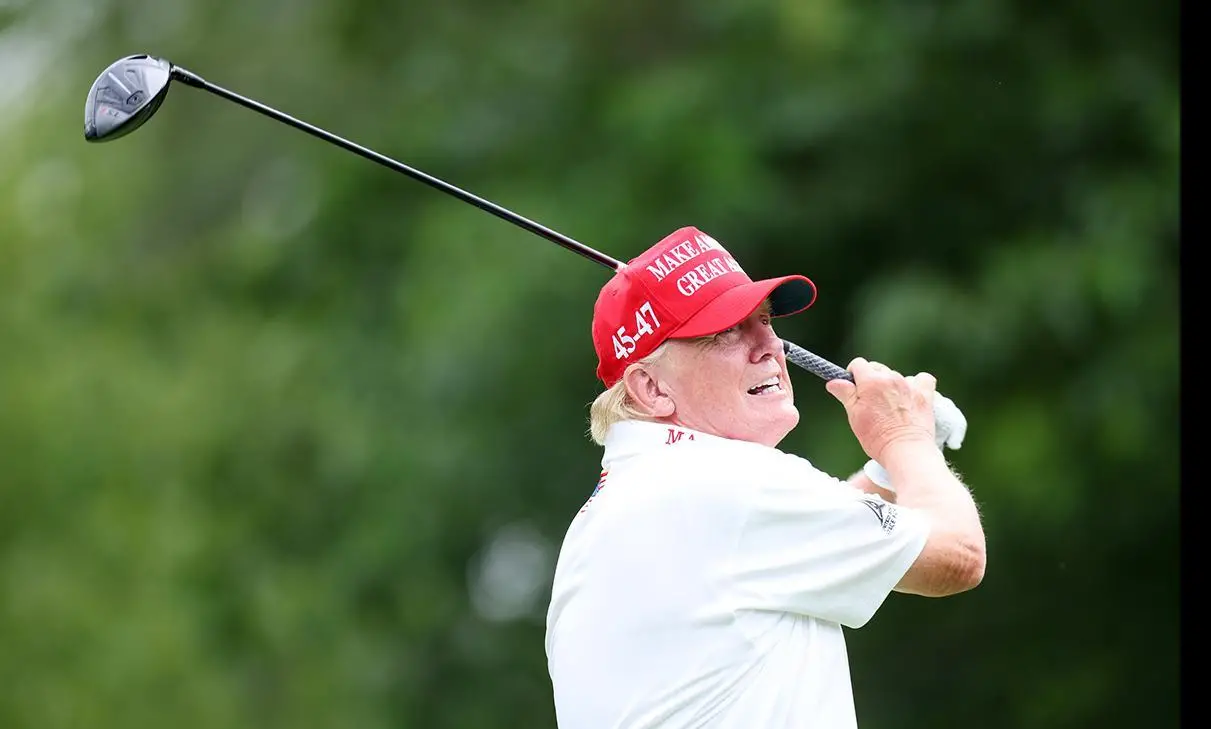 Başkan Trump, ABD senatörü için golf turnuvasına katılacak
