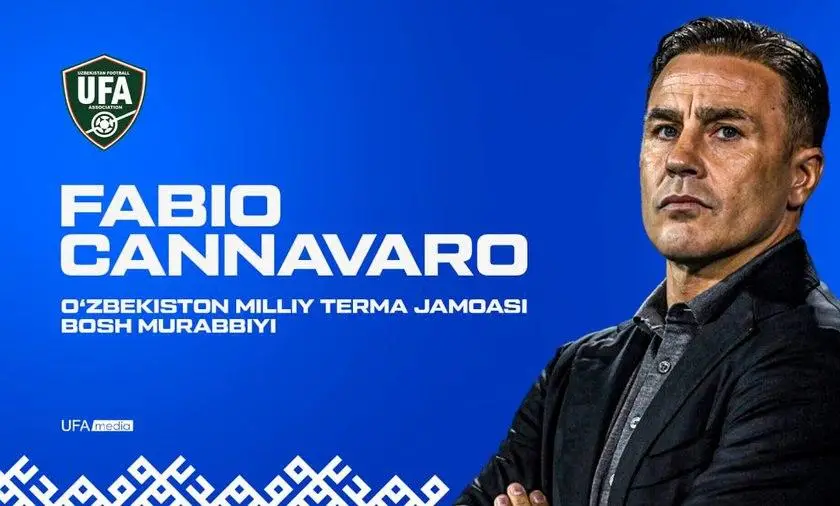 Özbekistan Milli Takımı’nın Yeni Teknik Direktörü Fabio Cannavaro Oldu