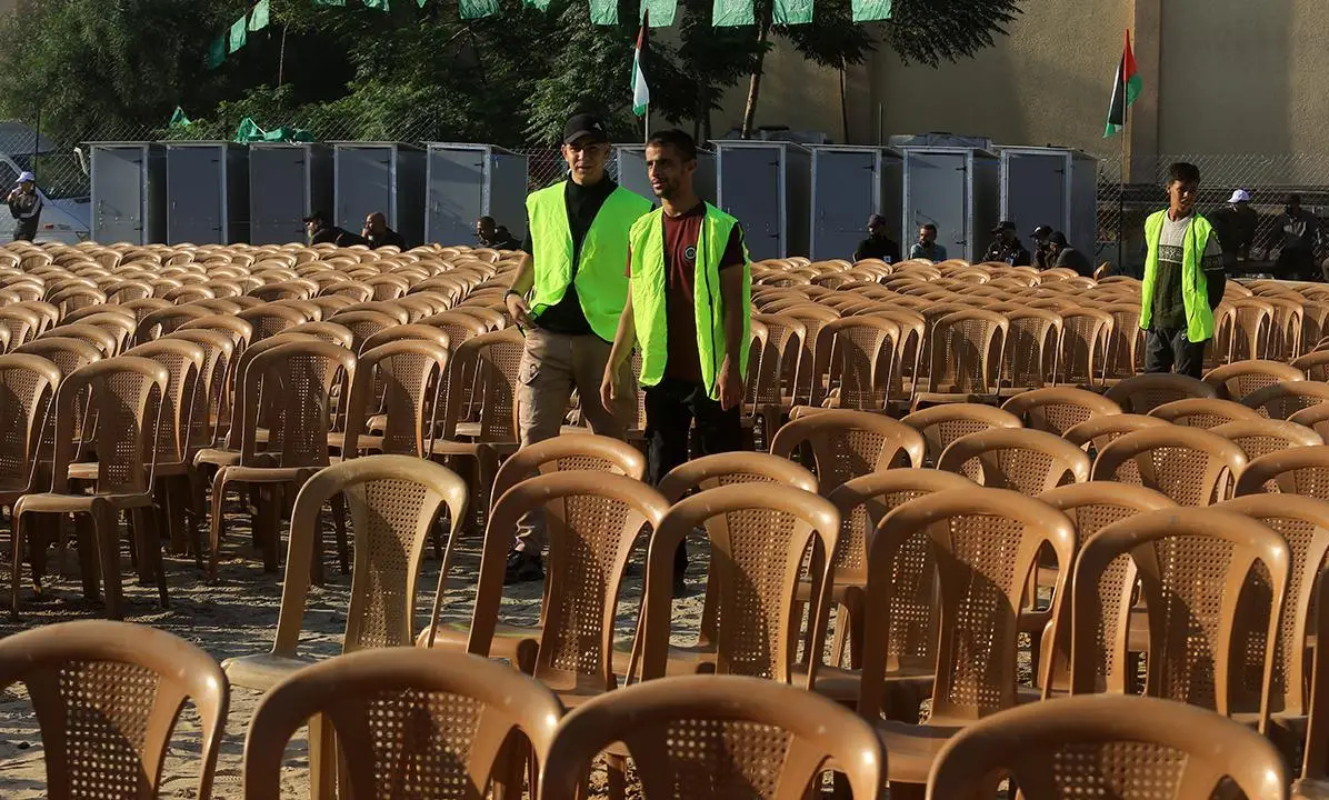 Gazze'de bayram havası: Kurtulan esirler için hazırlıklar yapılıyor