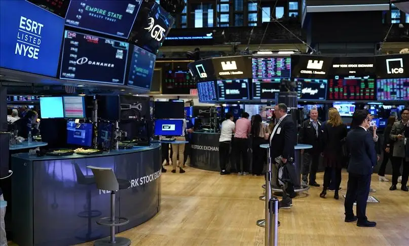 New York borsası düşüşün ardından yatay seyrediyor
