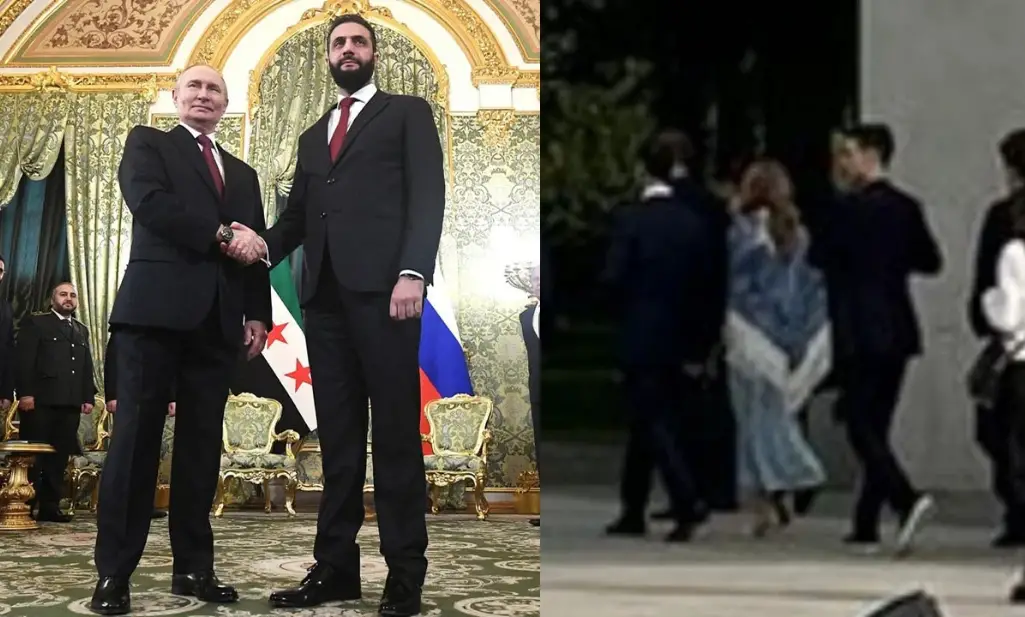 Şara Putin ile görüşürken, Esad'ın ne yaptığı merak konusu oldu!