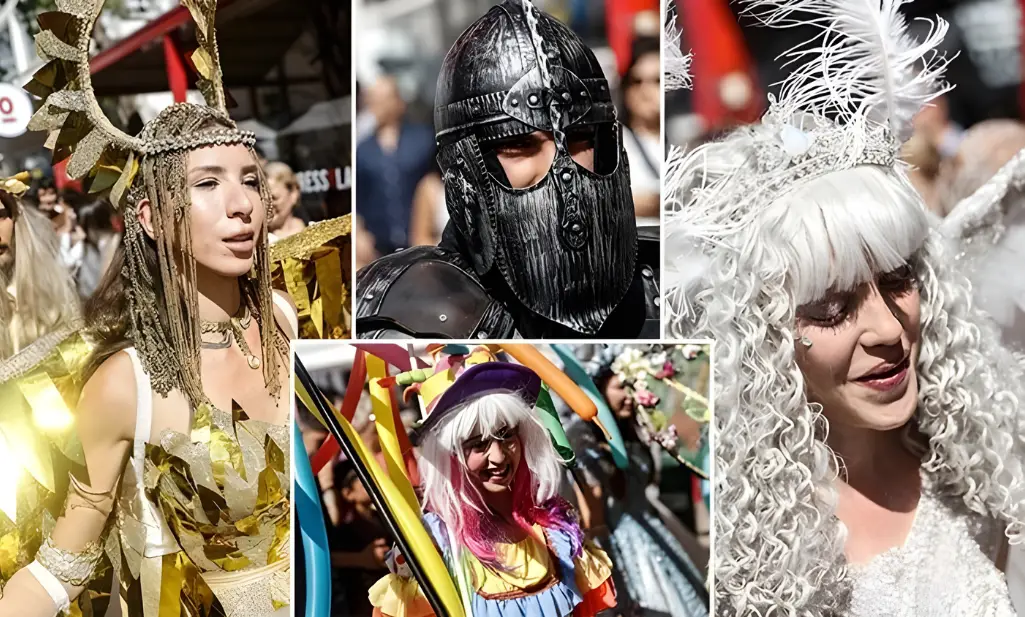 Manisa'da Kushimoto festivali renkli görüntülerle devam ediyor