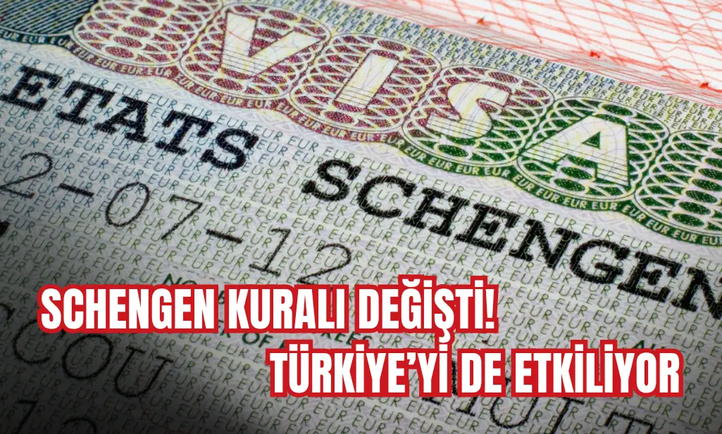 Schengen giriş-çıkışlarında şok değişiklik: Türkiye'yi de etkiliyor!