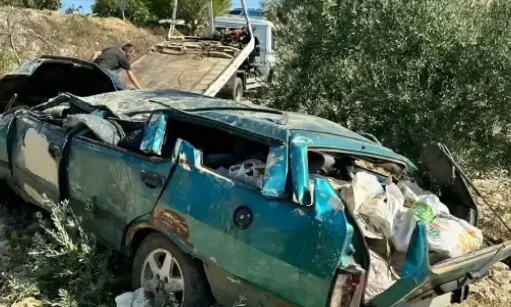 Karı-koca feci kazadan canlı çıkamadı