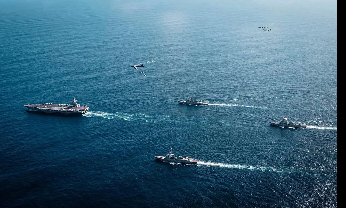 Savaşın ayak sesleri duyuluyor: ABD uçak gemisi Karayipler'e girdi!