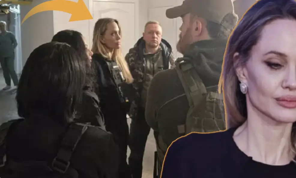 Angelina Jolie gizlice Ukrayna'ya gitti, hayatının şokunu yaşadı