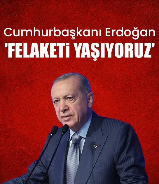 Cumhurbaşkanı Erdoğan: 'Nüfus konusunda felaketi yaşıyoruz'