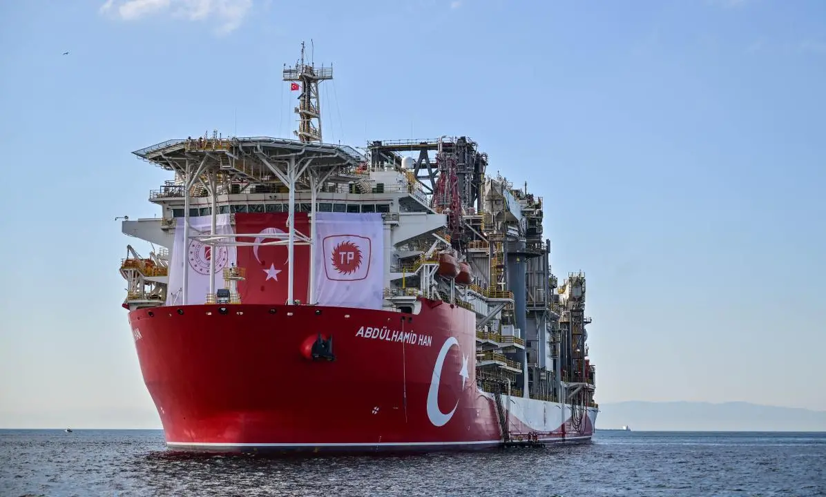 Abdülhamid Han Sondaj Gemisi Mavi Vatan'daki 1 yıllık görevini başarıyla tamamladı