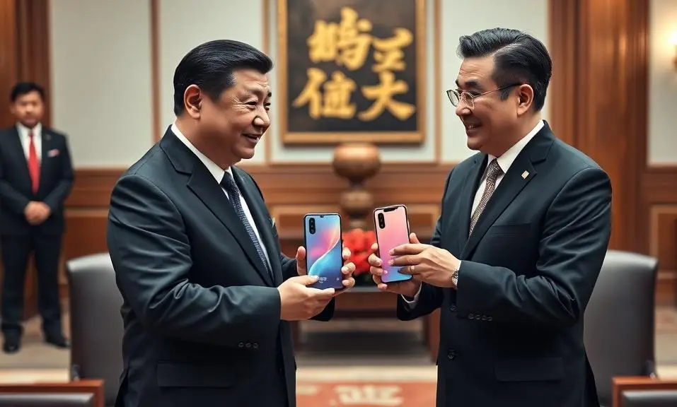 Telefonlara yerleştirilen çipler Kore Devlet Başkanı'nı bile korkuttu!