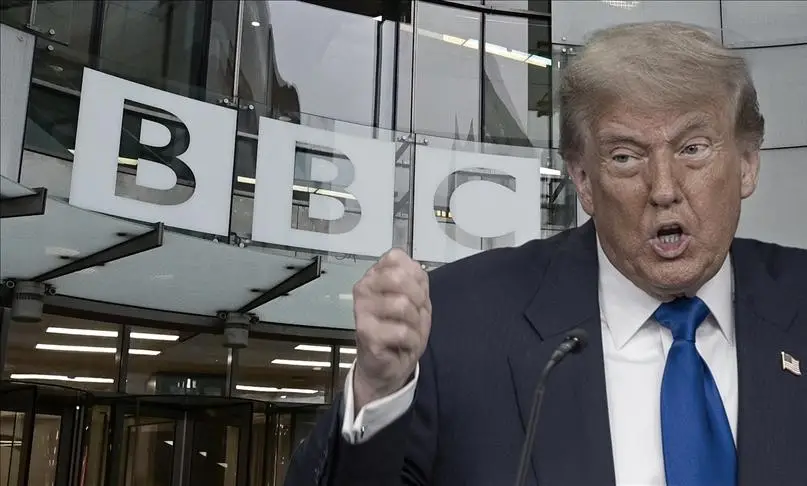 Başkan Trump'tan BBC'ye 1 milyar dolarlık dava!