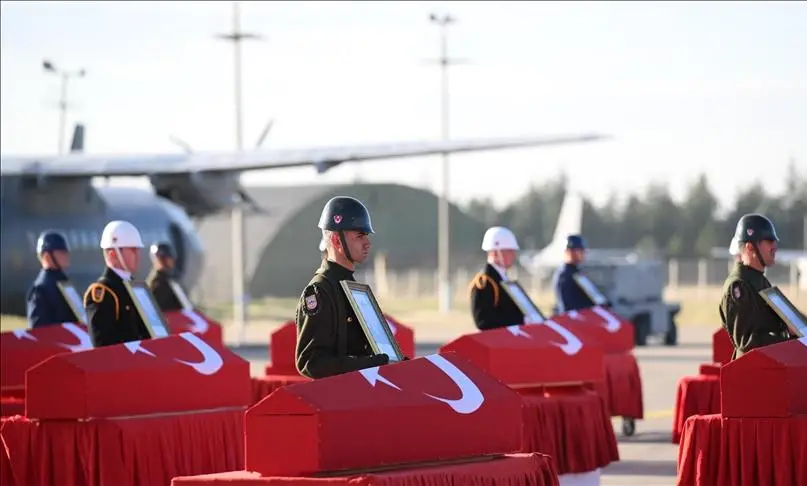 Türkiye 20 şehidini son yolculuğuna uğurluyor
