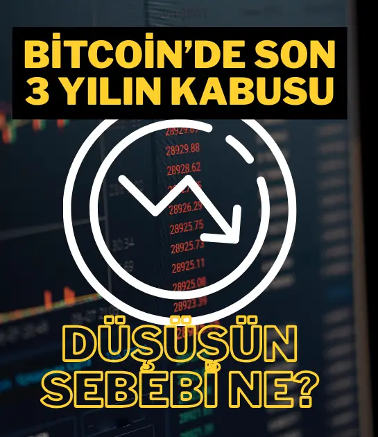 Bitcoin son üç yılın en kötü kabusunu yaşıyor: Neden değer kaybediyor?